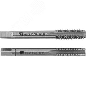 Изображение товара Метчики T-COMBO двухпроходные ручные универсальные М5х0.8, HSS-G, 2 шт. (шт)