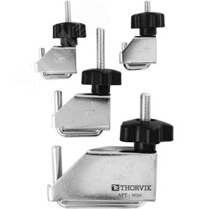 Изображение товара Зажимы для шлангов металлические в наборе, 4 предмета (шт)