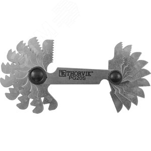 Изображение товара Набор резьбовых шаблонов для наружных резьб, 20 предметов (шт)