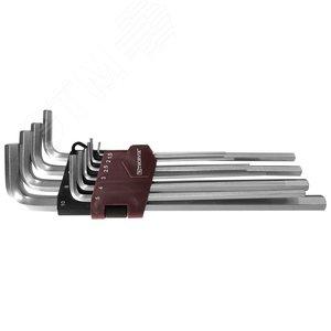 Изображение товара Набор ключей торцевых шестигранных удлиненных, H1.5-H10, 10 предметов (шт)