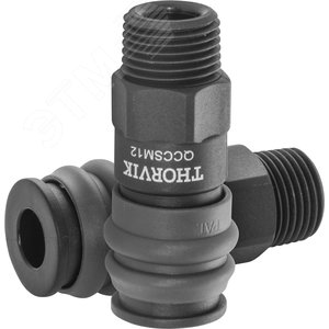 Изображение товара Муфта БРС европейского типа с наружней резьбовой частью BSPT 1/2'' (шт)