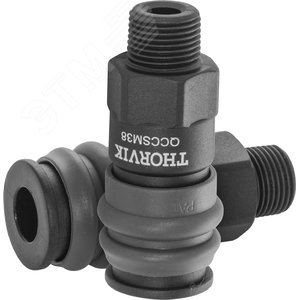 Изображение товара Муфта БРС европейского типа с наружней резьбовой частью BSPT 3/8'' (шт)