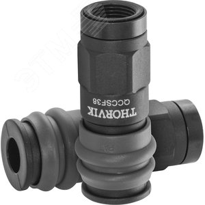 Изображение товара Муфта БРС европейского типа с внутренней резьбовой частью BSPT 3/8'' (шт)