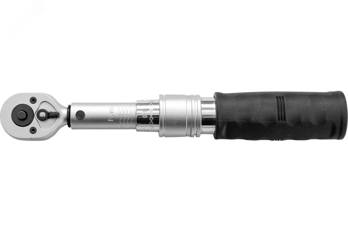 Изображение товара Ключ динамометрический двусторонний 1/4''DR, 1-5 Нм (шт)