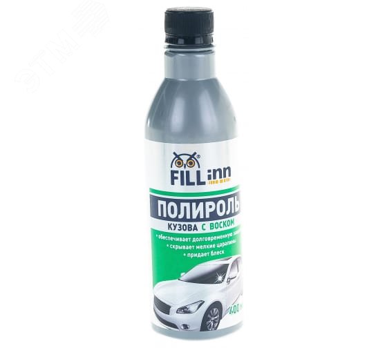 Изображение товара Полироль кузова с воском карнаубы 0.4 л для автомобиля
