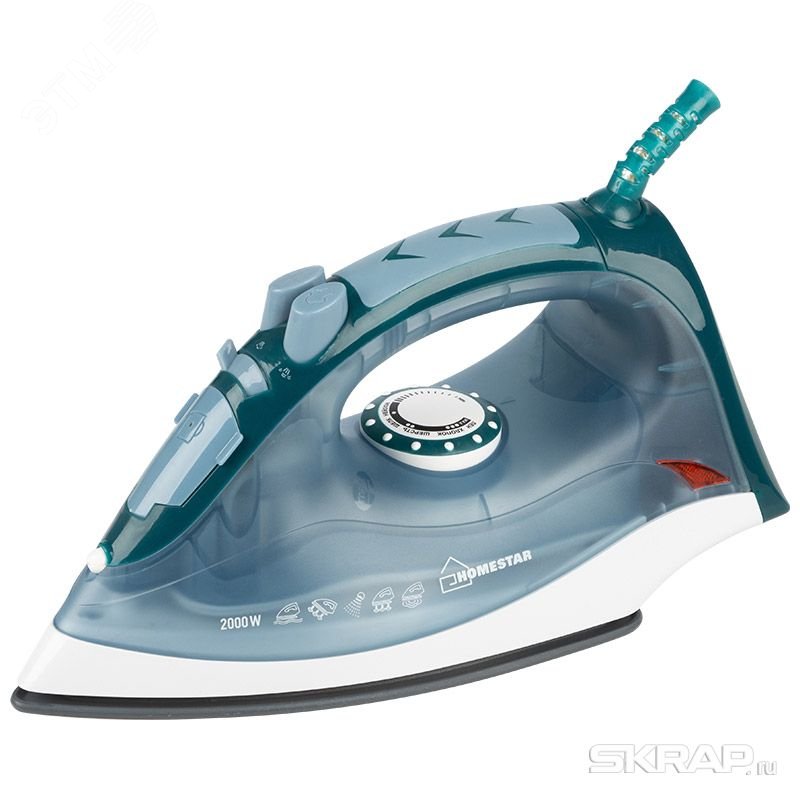 Изображение товара Утюг HOMESTAR HS-4003 2000 Вт керамическая подошва вертикальное отпаривание