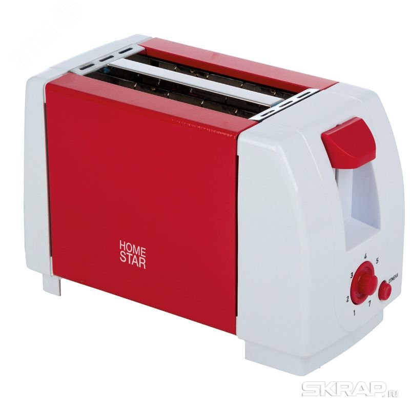Изображение товара Тостер HomeStar HS-2002 750 Вт коралловый