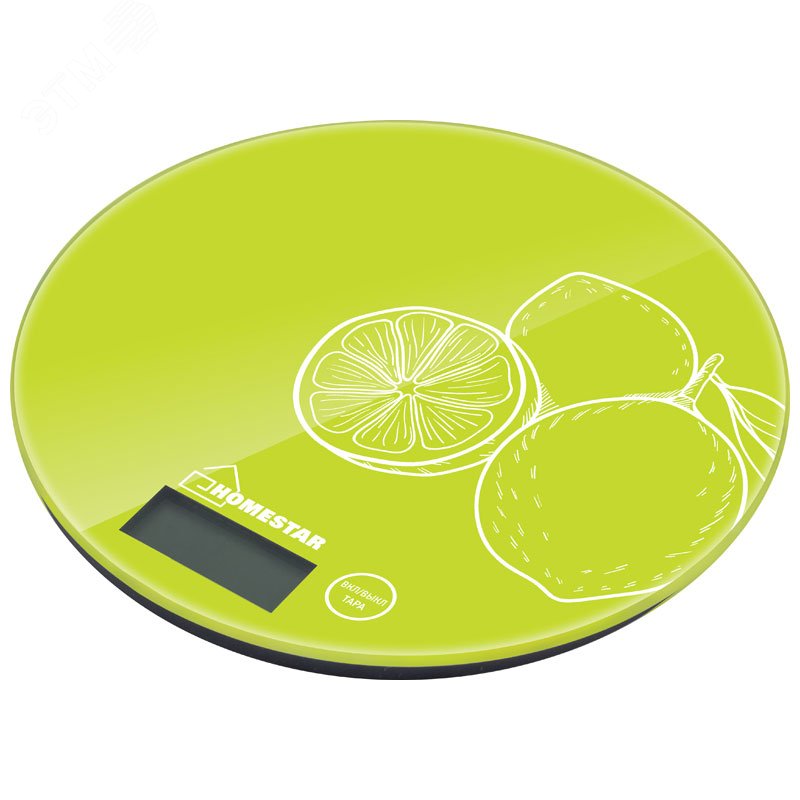 Изображение товара Кухонные весы электронные Homestar HS-3007S до 7 кг, лайм