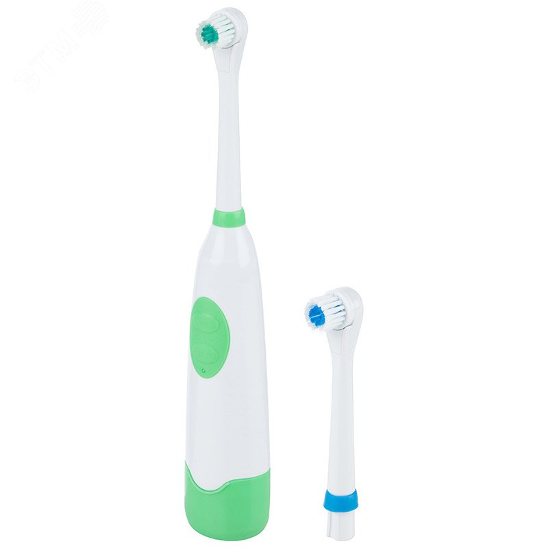 Изображение товара Зубная щётка электрическая HomeStar HS-6005 с насадкой, зелёная