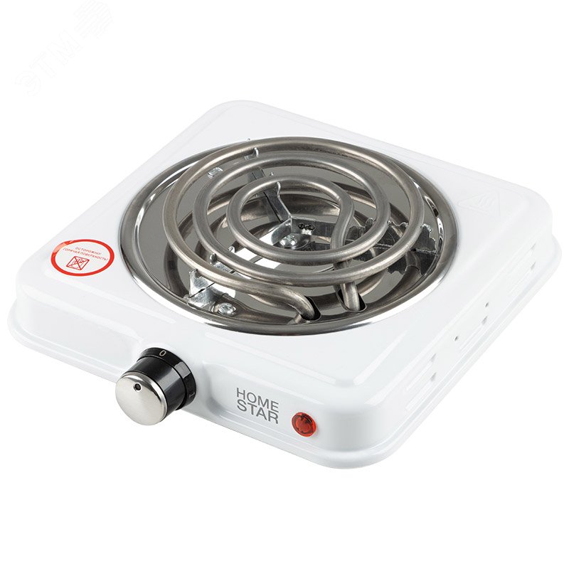 Изображение товара Электроплитка Homestar HS-1107 1000 Вт с защитой от перегрева и плавным регулированием температуры