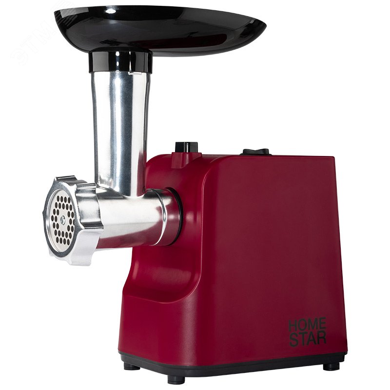Изображение товара Мясорубка Homestar HS-2033 красная электрическая для мяса и фарша