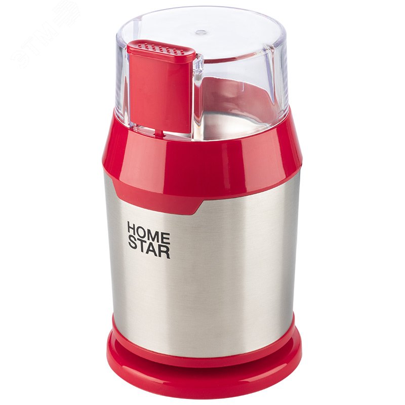 Изображение товара Кофемолка HomeStar HS-2036 красная, мощность 200 Вт
