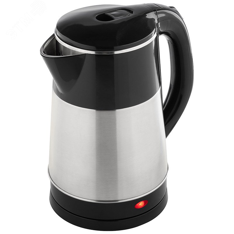 Изображение товара Чайник HS-1055 на 2,3л, цвет стальной, черный (шт)