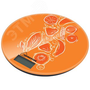 Изображение товара Весы кухонные электронные HS-3007S до 7 кг, рисунок ''Фрукты'' (шт)