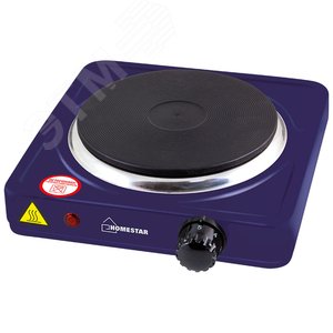 Изображение товара Электроплитка HS-1102, нагревательная плита из чугуна, цвет сапфир (шт)