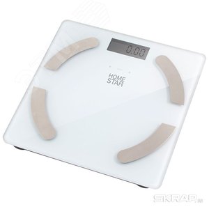 Изображение товара Весы напольные электронные с анализатором HS-6003 стеклянная поверхность, до 180 кг (шт)