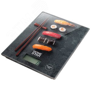 Изображение товара Весы кухонные электронные HS-3008 до 7 кг, рисунок ''Суши'' (шт)