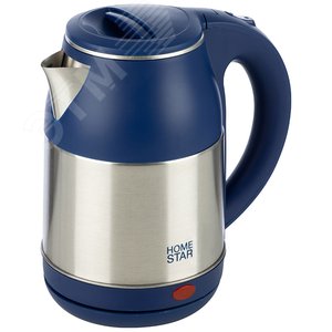Чайник стальной HS-1034 на 1.8 л, цвет синий