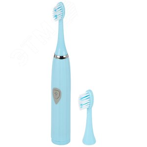 Зубная щётка HS-6004 с дополнительной насадкой, цвет голубой 103589 HomeStar