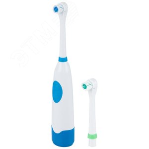 Зубная щётка HS-6005 с дополнительной насадкой, цвет синий 103591 HomeStar