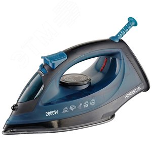 Изображение товара Утюг HS-4010 на 2000 Вт, подошва - тефлоновая, цвет черный (шт)