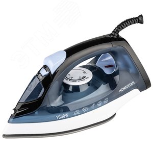 Изображение товара Утюг HS-4012 на 1800 Вт, подошва - керамическая, цвет синий (шт)