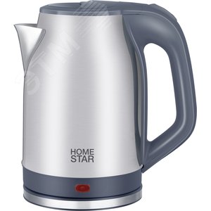 Чайник электрический HS-1005 (2,3 л) стальной, цвет серый