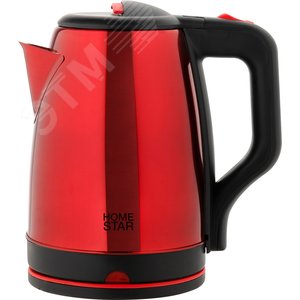 Изображение товара Чайник электрический стальной HS-1003 на 1,8 л, цвет красный (шт)