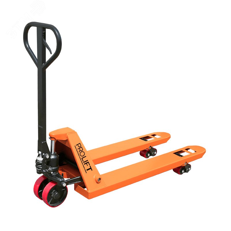 Изображение товара Гидравлическая тележка PROLIFT DF25, г/п 2500 кг, колеса полиуретан, вилы 1150x550 мм, арт. DF25-1150x550-P/P-R (шт)