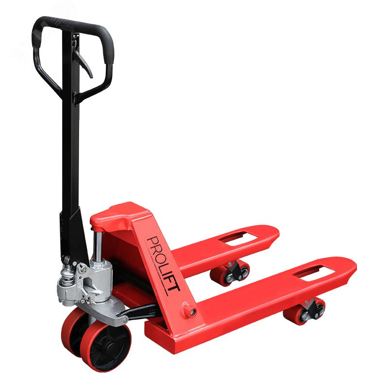 Изображение товара Тележка гидравлическая PROLIFT AC25, г/п 2500 кг, колеса полиуретан, вилы 800x550мм (шт)