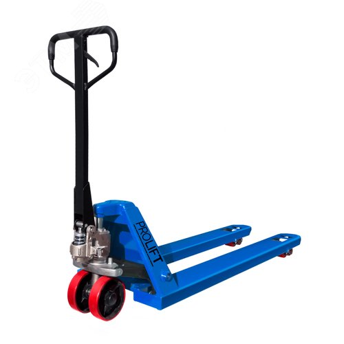 Изображение товара Тележка гидравлическая PROLIFT JC20, г/п 2000 кг, колеса полиуретан, вилы 1150x550мм (шт)
