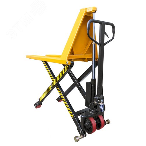 Изображение товара Тележка гидравлическая с ножничным подъёмом PROLIFT , г/п 1500 кг, колеса полиуретан (шт)