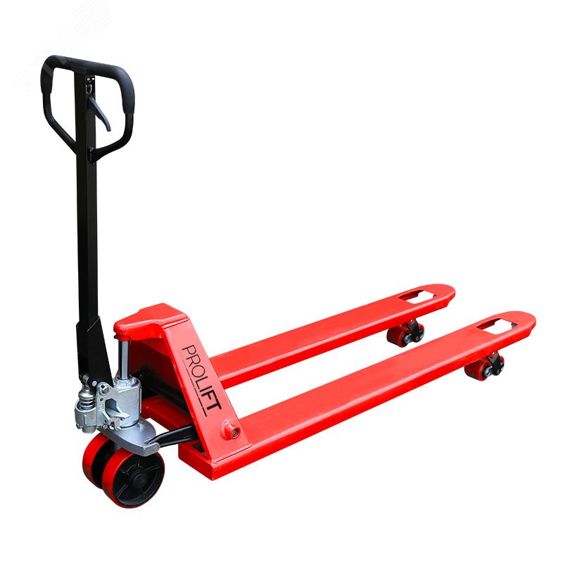 Изображение товара Тележка гидравлическая PROLIFT AC25, г/п 2500 кг, колеса полиуретан, вилы 1500x550мм (шт)