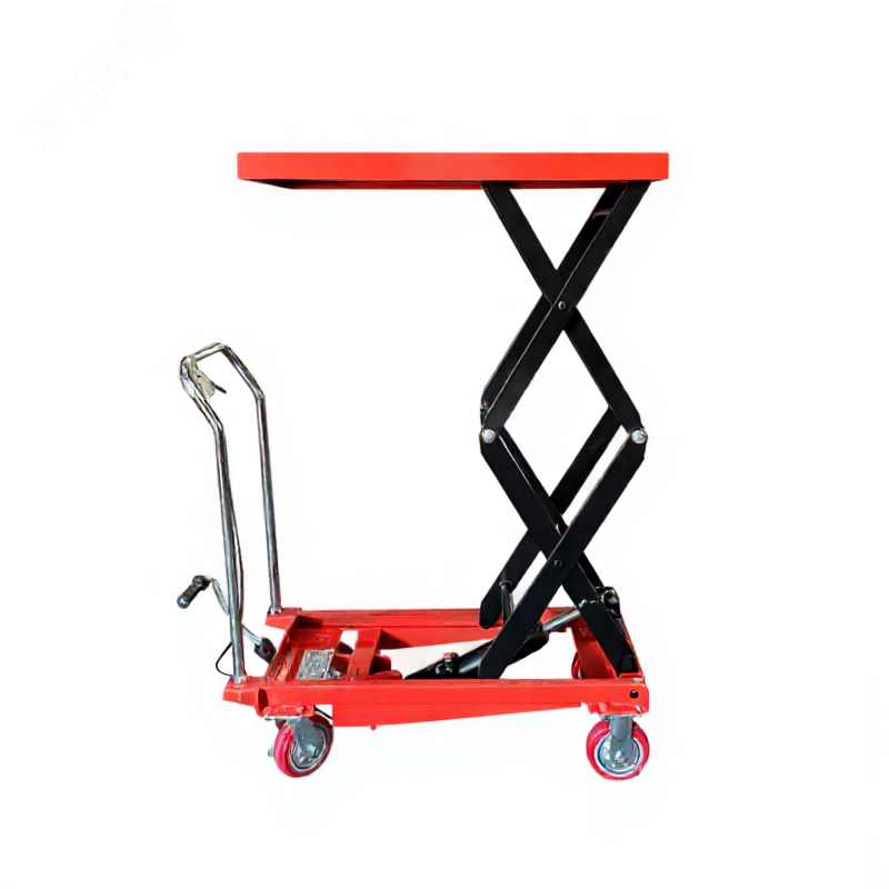 Изображение товара Двухколесная ручная тележка грузовая КГ200 с пневматическими колесами 250 мм