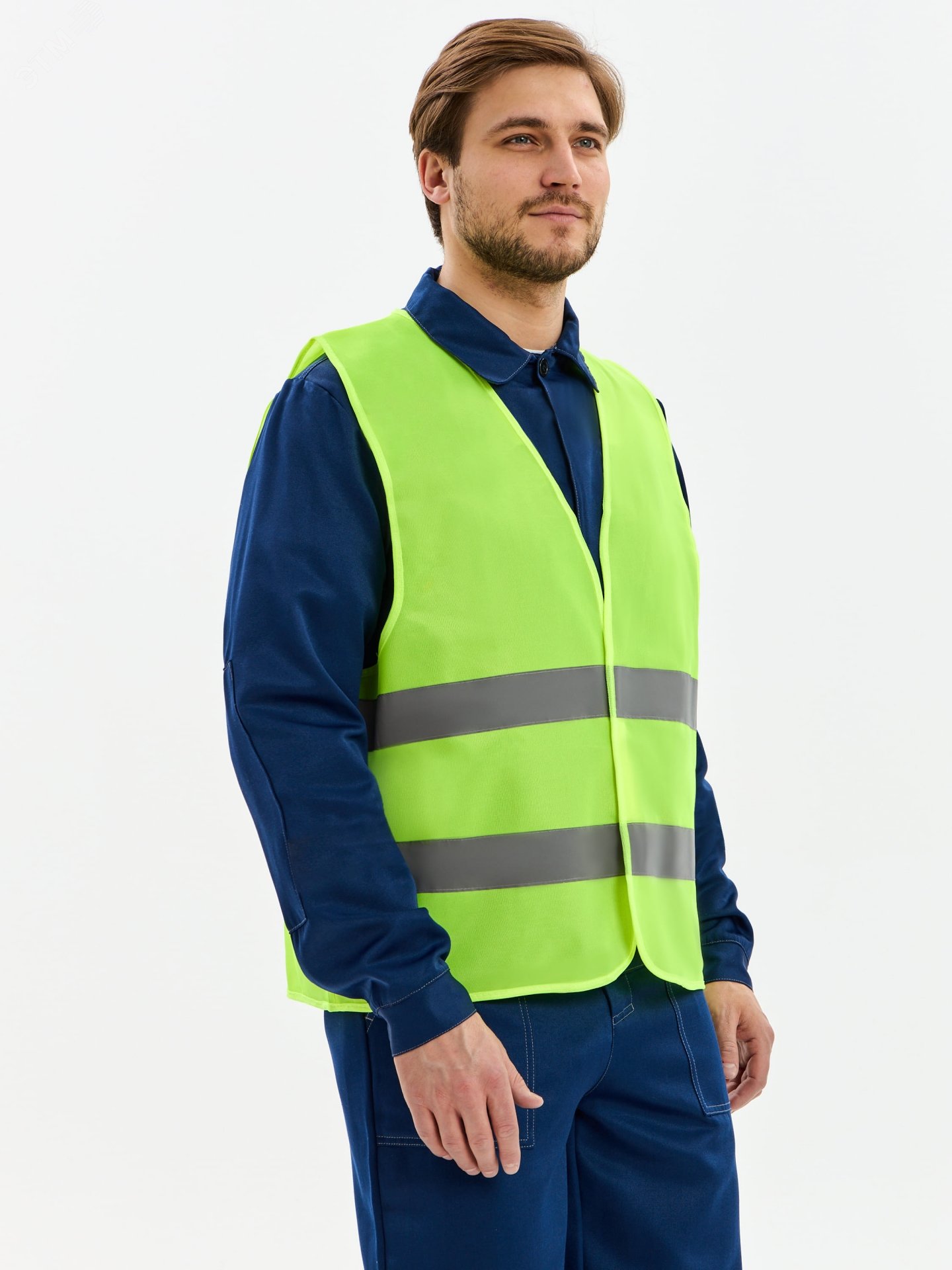 Изображение товара Жилет сигнальный ProfLine Base желтый 60-62 сигнальный жилет для работы