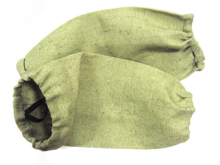 Изображение товара Нарукавники из брезента 400 г/м2 хаки для защиты спецодежды летние