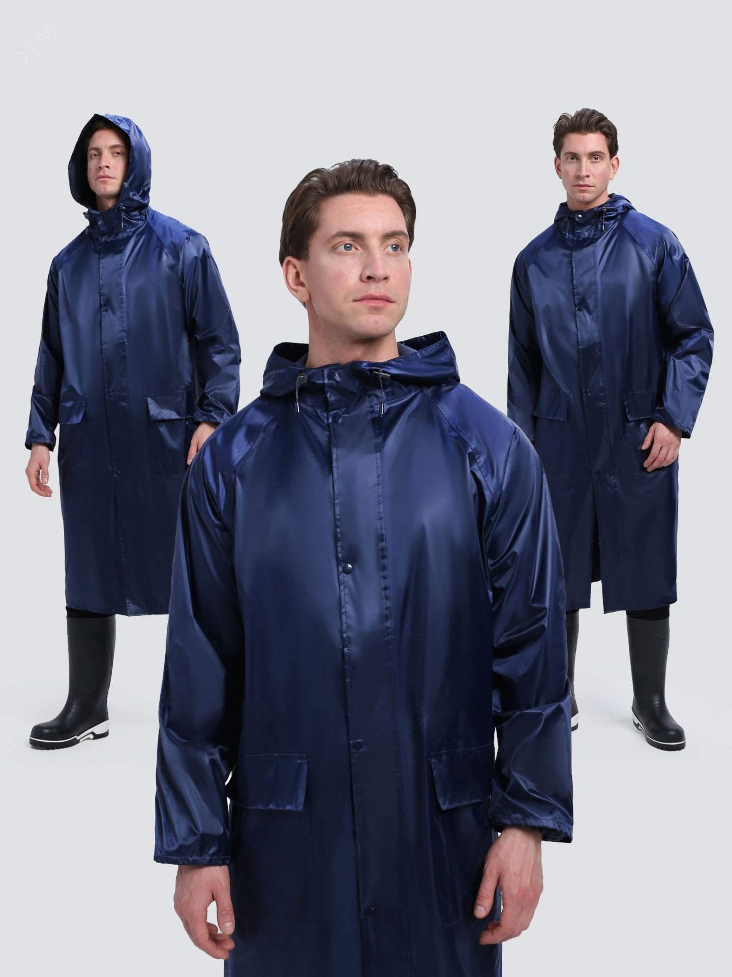 Изображение товара Плащ влагозащитный ProfLine Leader, т.синий, р. 52-54 (CHN)