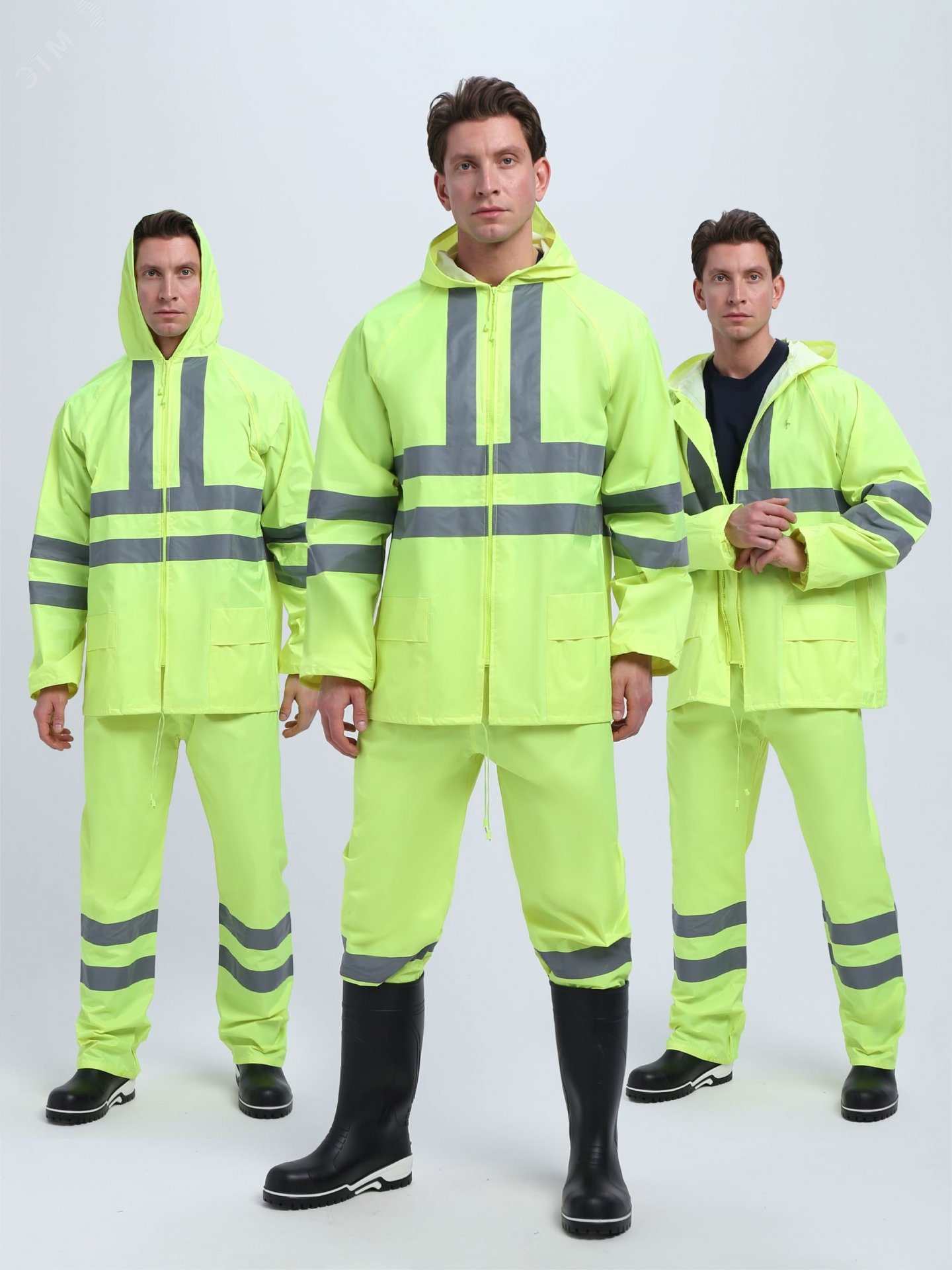 Изображение товара Костюм влагозащитный сигнальный СОП Profline Specialist, желтый, р. 68-70 (CHN)