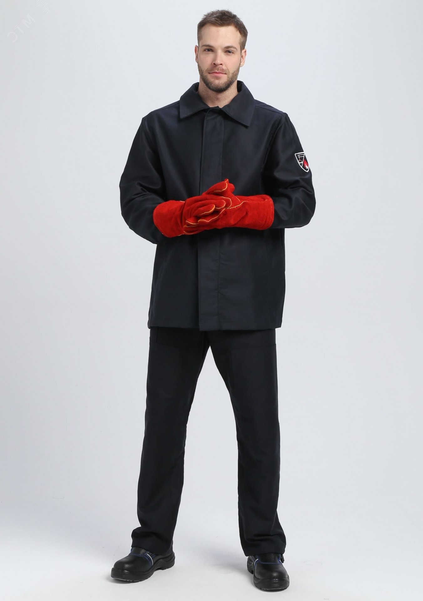 Изображение товара Костюм сварщика Сталкер из Молескин черный 52-54/182-188