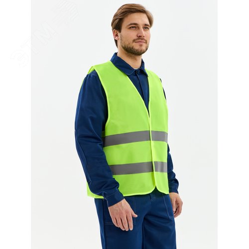 Изображение товара Жилет сигнальный ProfLine Base (тк.Полиэфир,60), желтый, р. 68-70 (шт)