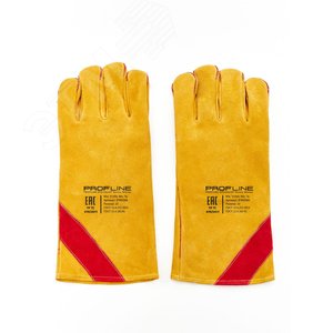 Изображение товара Перчатки спилковые утепленные PROFLINE LEADER Termo Winter (пар)