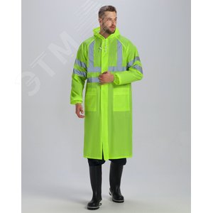 Изображение товара Плащ влагозащитный сигнальный ProfLine Specialist СОП, желтый,64-66 (шт)