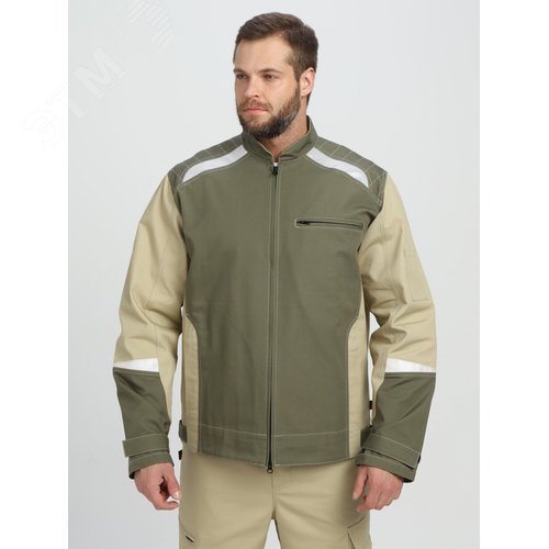 Изображение товара Полукомбинезон Челси CH (тк.Канвас,270), хаки/бежевый, 48-50 170-176 (шт)