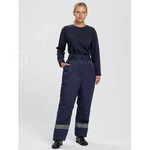 Изображение товара Брюки зимние женские Кнейд СОП (тк.Смесовая,210), т.синий 56-58,158-164 (шт)