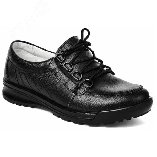 Изображение товара Туфли женские нат. кожа Света ПВХ ALMI (арт. 5964-07101), черный 37 (пар)