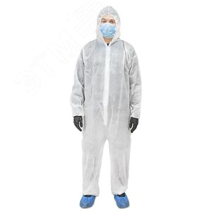 Изображение товара Комбинезон Каспер из спанбонда 60 гр/м2 белый, XXXL (54-56) (шт)