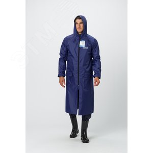 Изображение товара Плащ влагозащитный Poseidon WPL (Нейлон/ПВХ,225), синий,48-50,182-188 (шт)