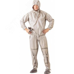 Изображение товара Костюм от химических воздействий Л-1, серый,3, 182-188 (шт)