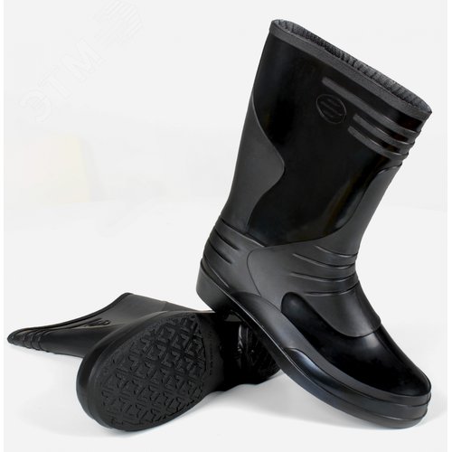 Изображение товара Сапоги женские ПВХ, черный, р.37 (шт)