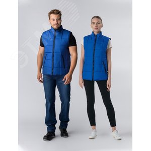 Изображение товара Жилет утепленный Офис (тк.Дюспо), васильковый, р. 68-70 (шт)